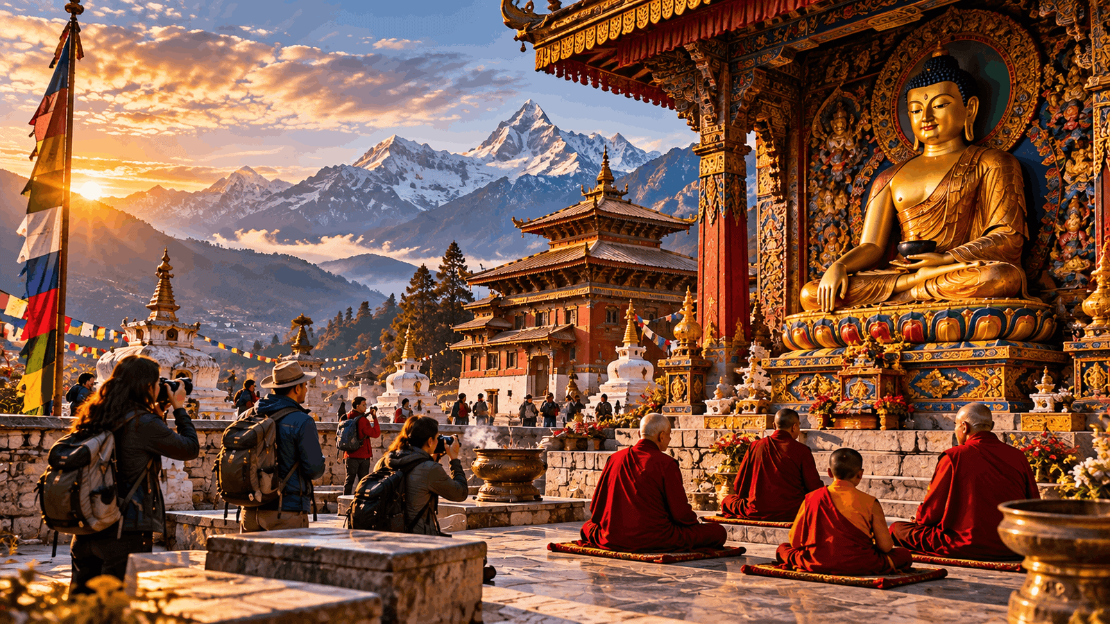 Nepal Monastery Journey - Sacred Heritage, Himalayan Serenity & Spiritual Traditions